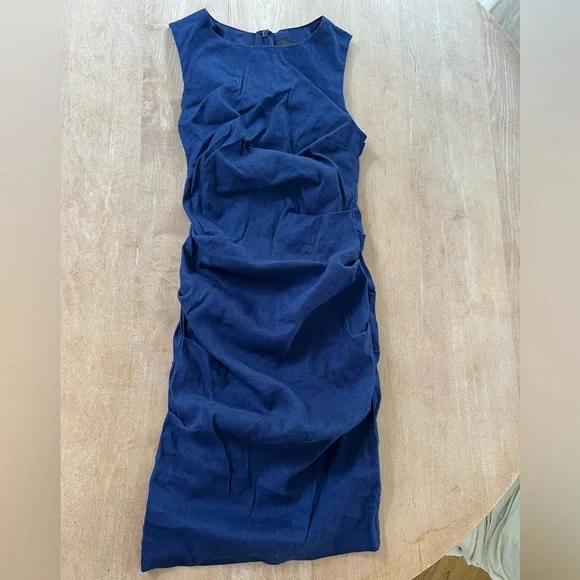Nicole by Nicole Miller | Dresses | Nicole Miller Linen Blend Ruched Dress | Poshmark Nicole by Nicole Miller | Dresses | Nicole Miller Linen Blend Ruched Dress | Poshmark